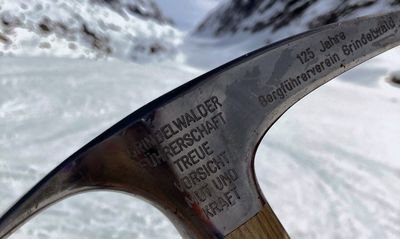 Mountain Guide Association Grindelwald Anniversary Ice Axe