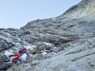 Eigernordwand-Klettern-Bergfuehrer