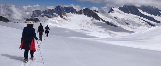 Gletscherwanderung auf dem Jungfraujoch