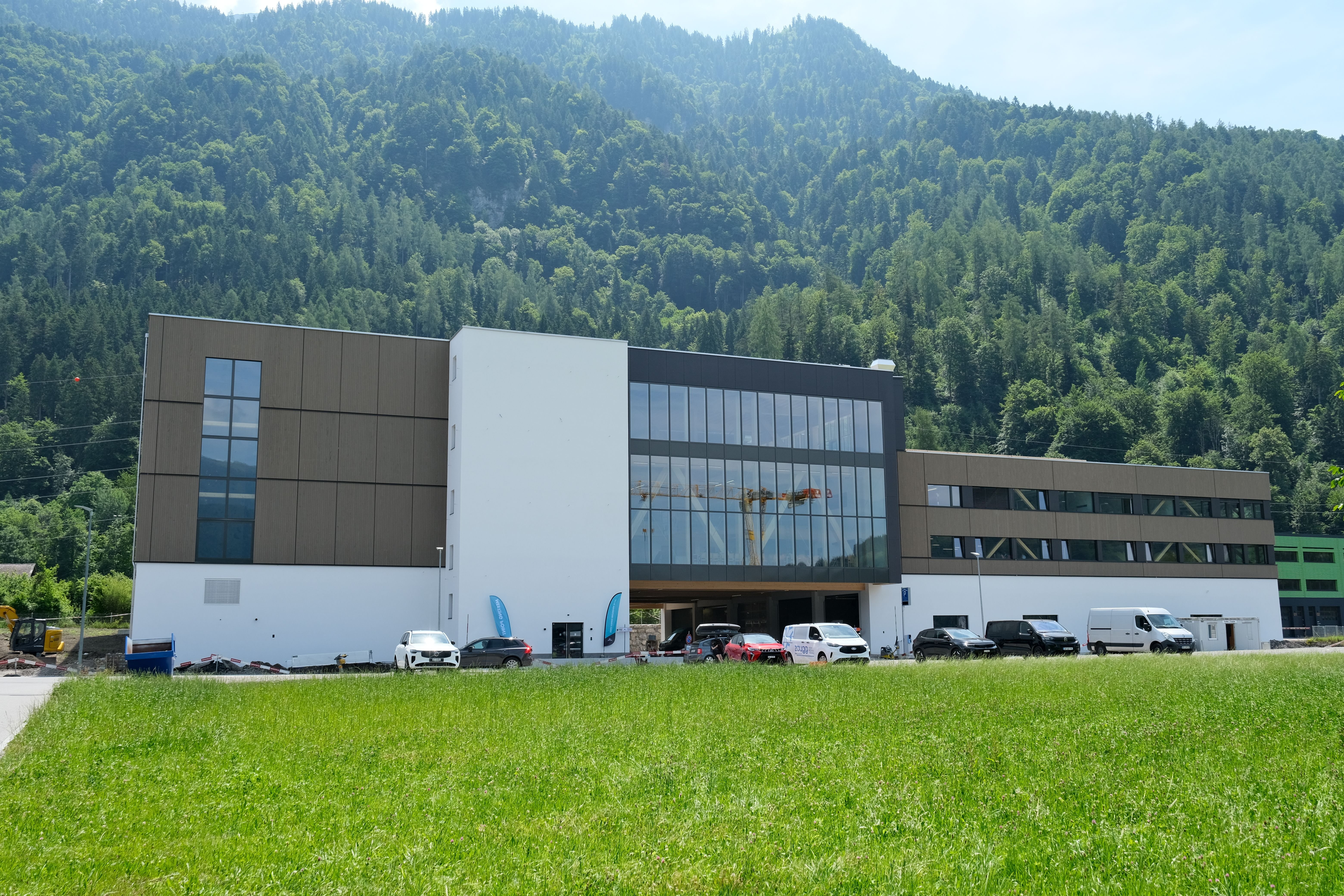 Außenansicht neue OUTDOOR-Basis Wilderswil, keine Logos