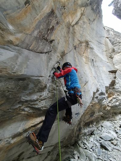 Drytooling - Mit Pascal Kolly