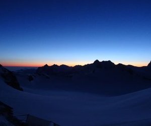 Morning mood over Wetterhorn and Schreckhorn group