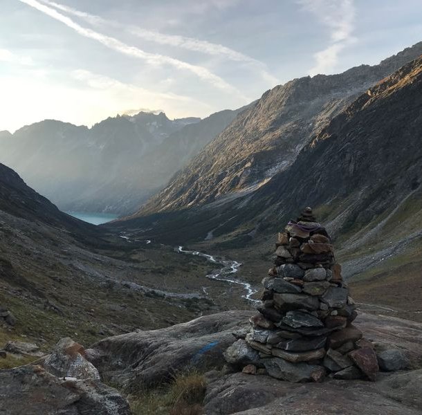 Steinmann view of Lake Göscheneralp.