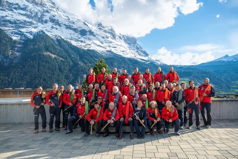 Mountain Guide Association Grindelwald Group Photo
