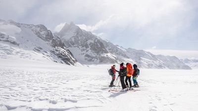 Ausbildung und Skitour Lötschenlücke