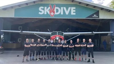 OUTDOOR Dropzone Reichenbach Hangar from the outside