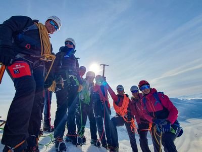 OUTDOOR team tour on Jungfrau.